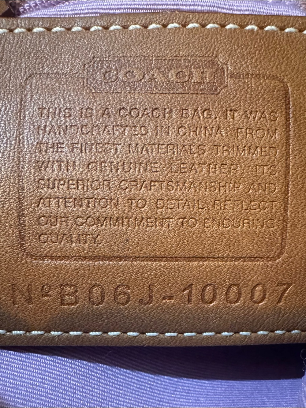 Coach Signature Hobo Shoulder Bag in Bronze Brown - Picture 2 of 13